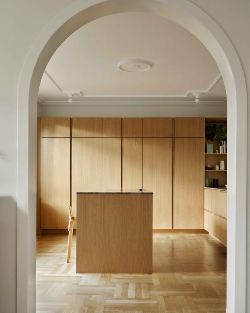 Villa med subtile detaljer